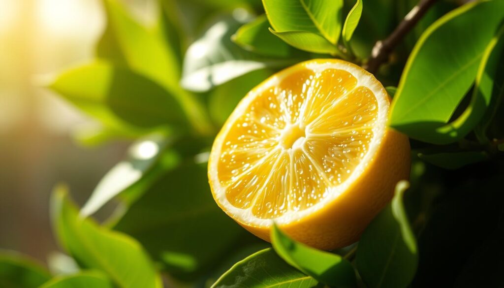 lemon for clear skin